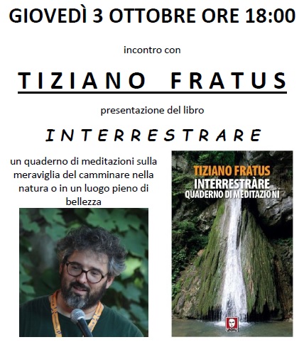 Incontro con Tiziano Fratus